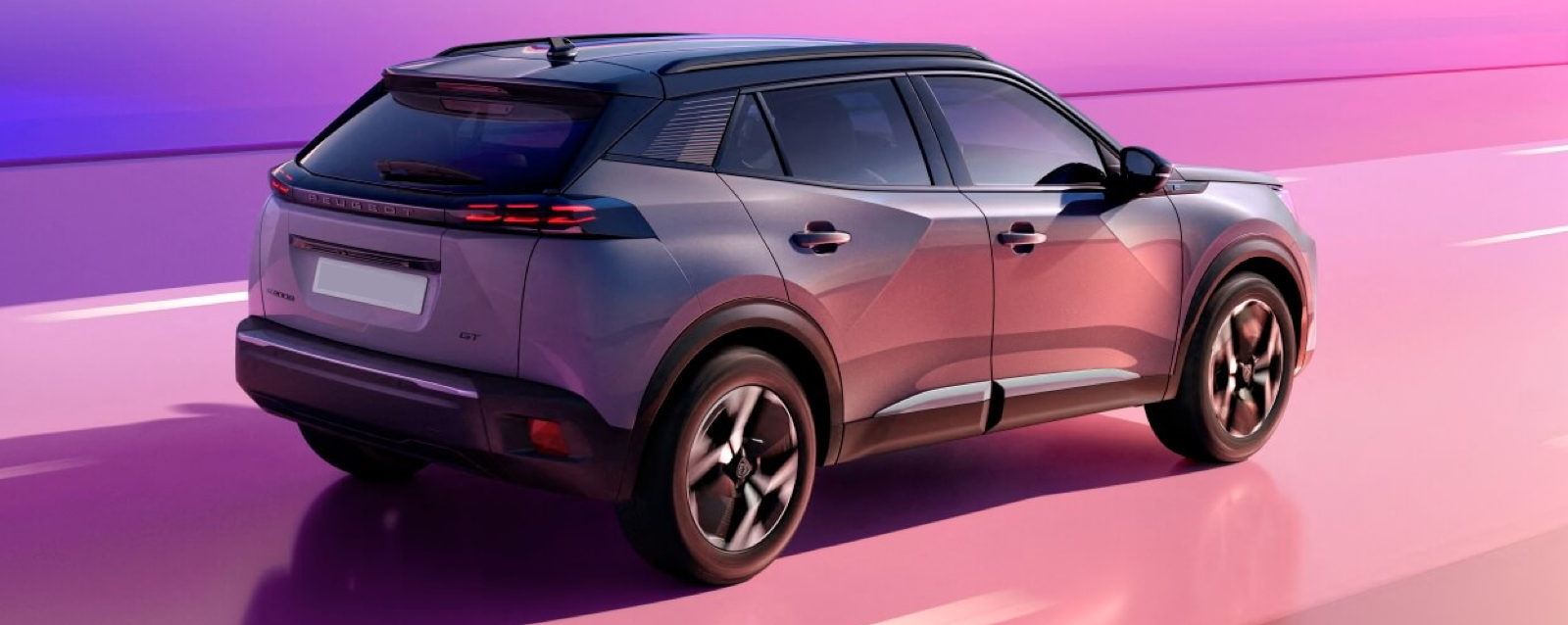 Peugeot 2008 allure color gris del renting flexible de Alquiler Flexible del grupo Stellantis