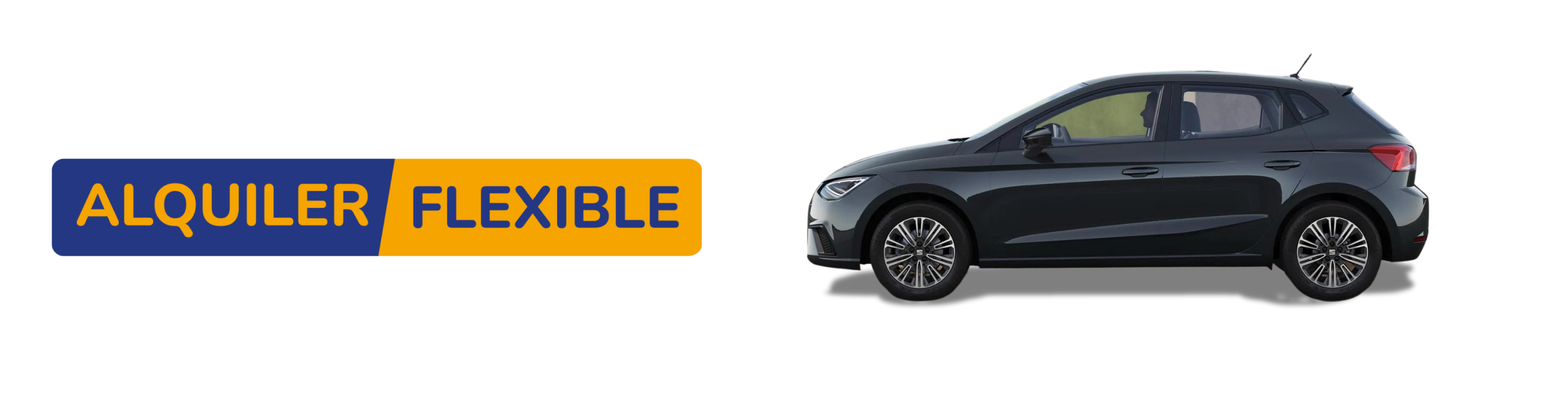 Renting sin entrada Seat Ibiza alquiler flexible stellantis